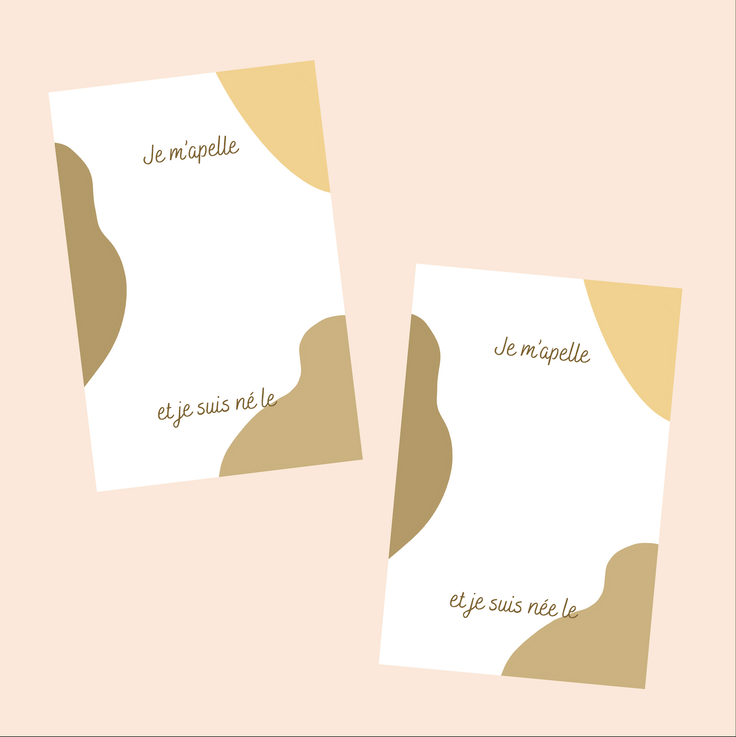 Cartes étapes Bébé - 12 mois illustrés