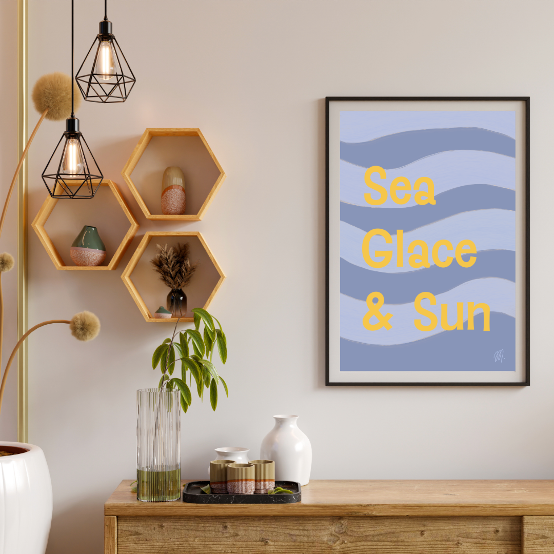 Affiche - Sea, Glace & Sun