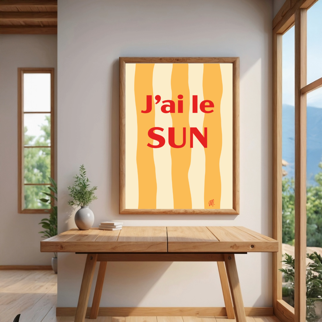 Affiche - J'ai le sun